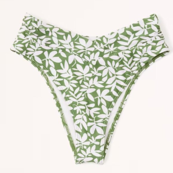 Abercrombie & Fitch Other - NWT Abercrombie & Fitch Floral Mid-Rise Bikini Bottoms Plus size